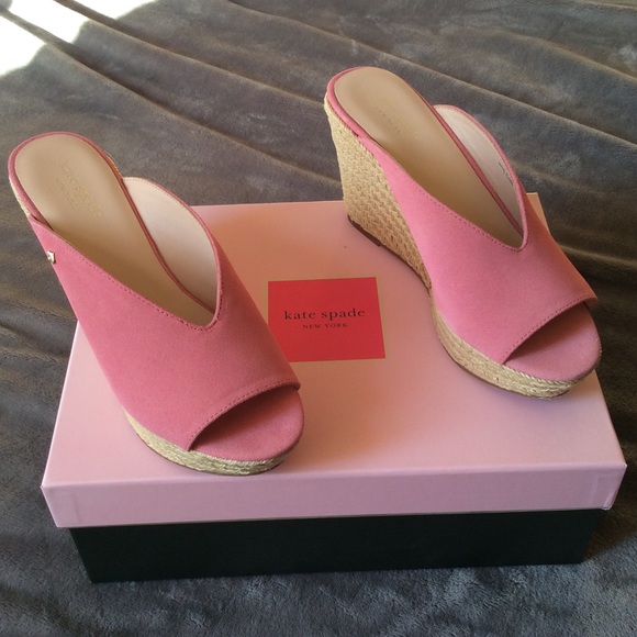 NIB Kate Spade Thea Espadrille Wedges - Picture 2 of 4
